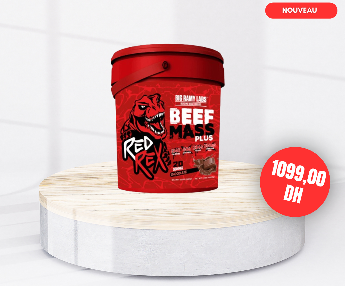 Red Rex Beef Mass Plus 6.8KG