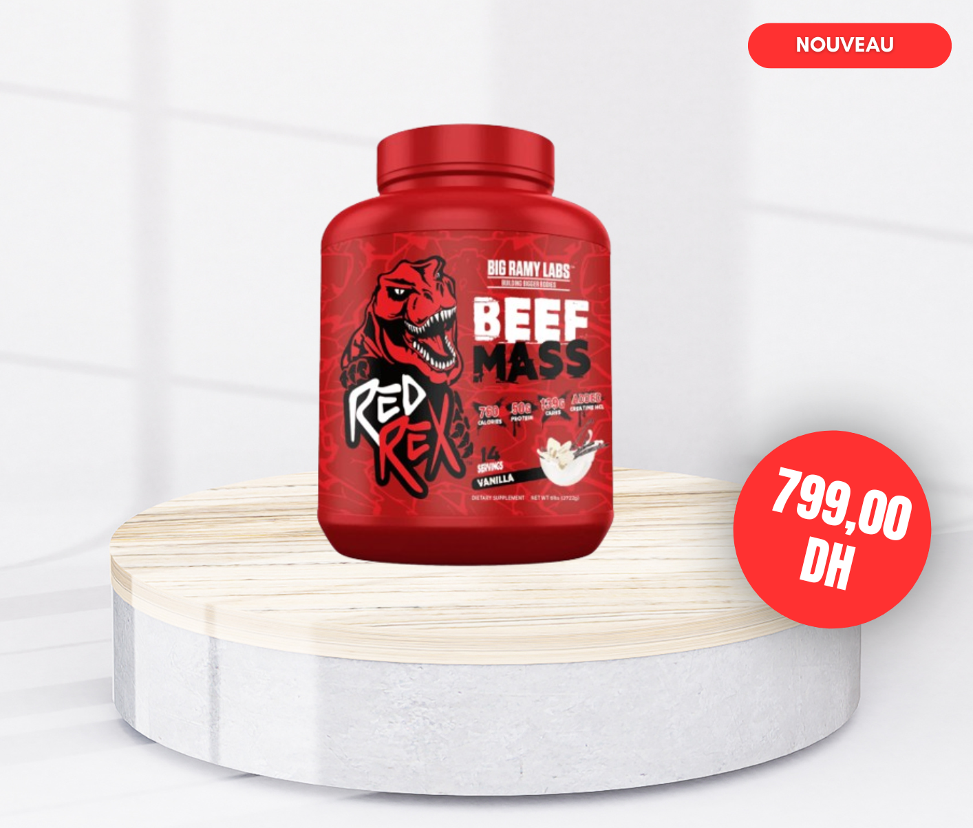Red Rex Beef Mass 2.7KG